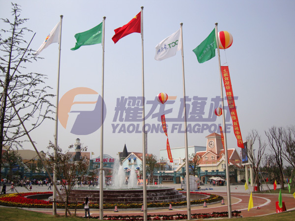 上海歡樂谷旗桿